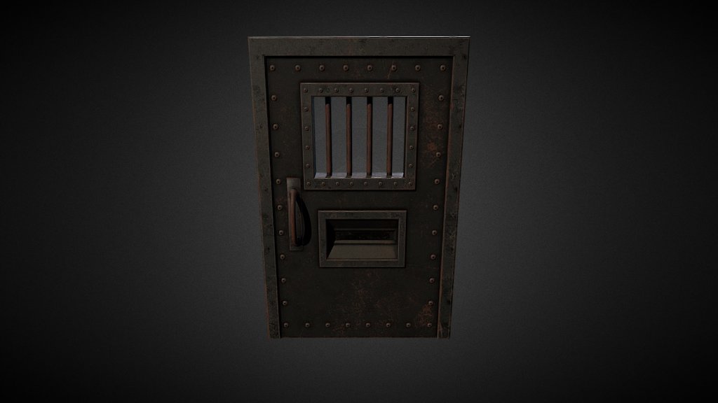 Prison door - 3D model by cansale [49e392b] - Sketchfab