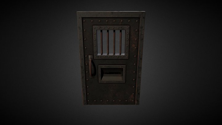 Prison door 3D Model