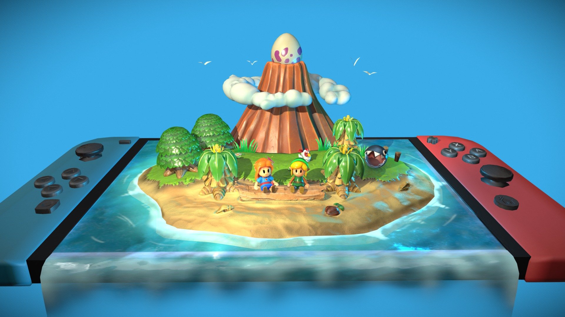 Links Awakening Graphics : r/Unity3D