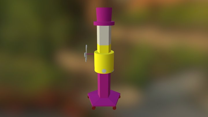 Willy Wonka Dispenser 3D Model