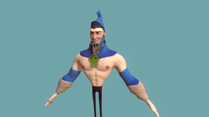 Spooky friend 3D Model