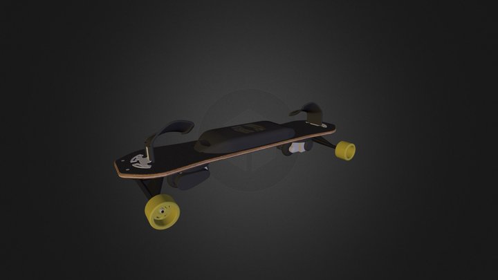 Leif eSnowboard 3D Model