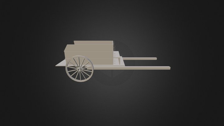 Carroça velho oeste (carriage) 3D Model