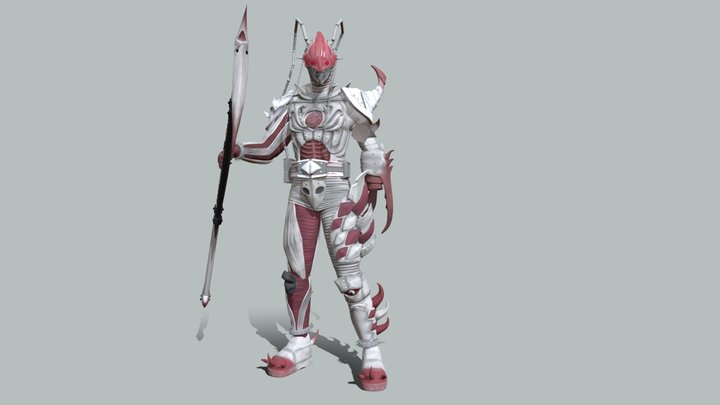Albino Joker 3D Model