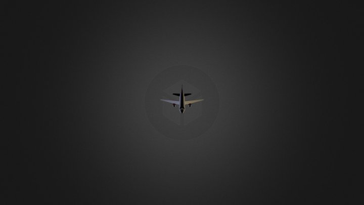 757-200 Blender Model 3D Model