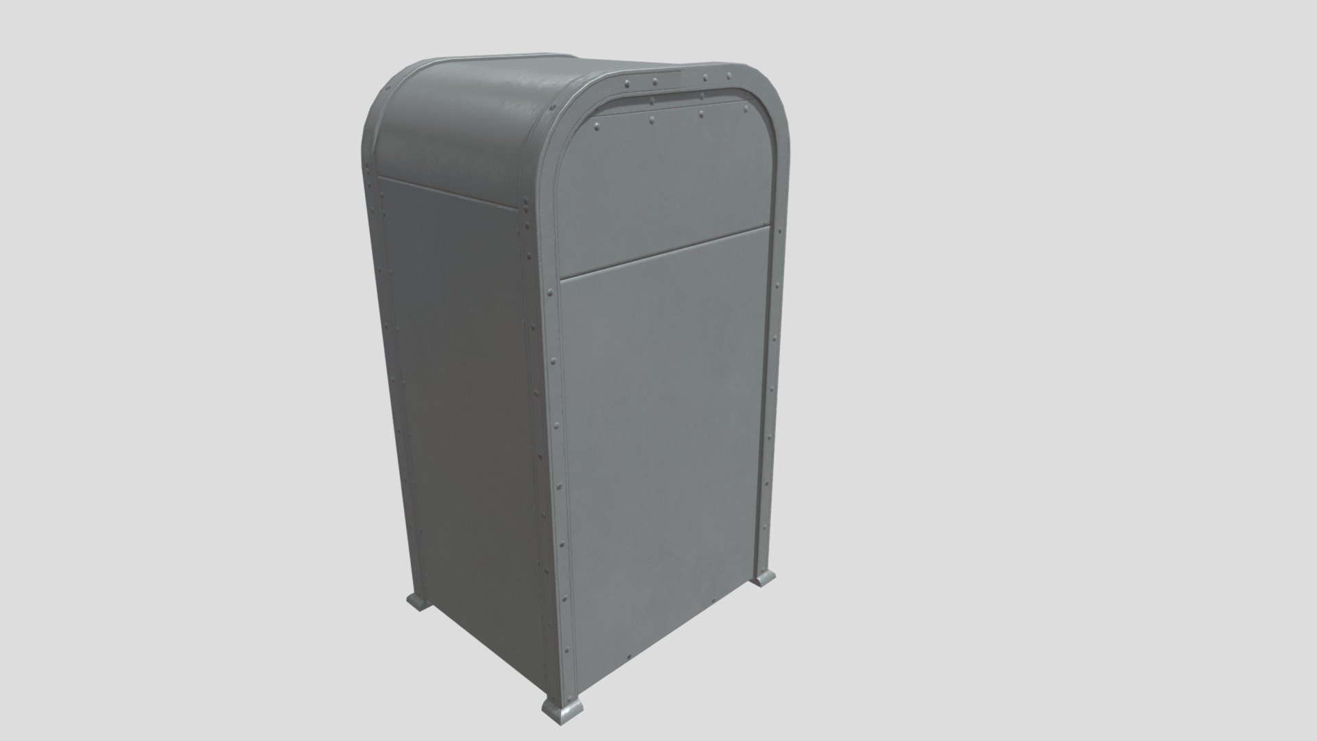 Mills Engineering Model M Trash Can (Disneyland)