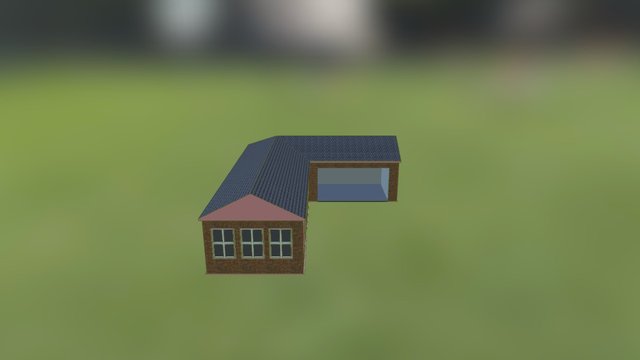 Sample House 3D Model
