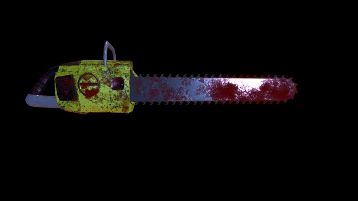 Leatherface's Chainsaw 3D Model