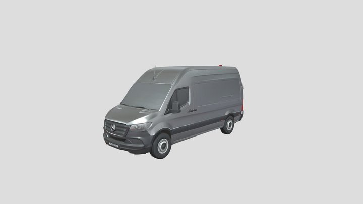 2025 Mercedes Benz Sprinter 3D Model