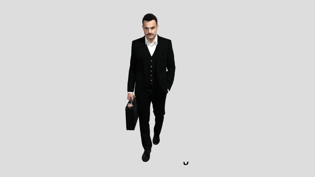 Corporate Executive with Briefcase