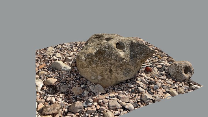 Beach-rocks04 3D Model