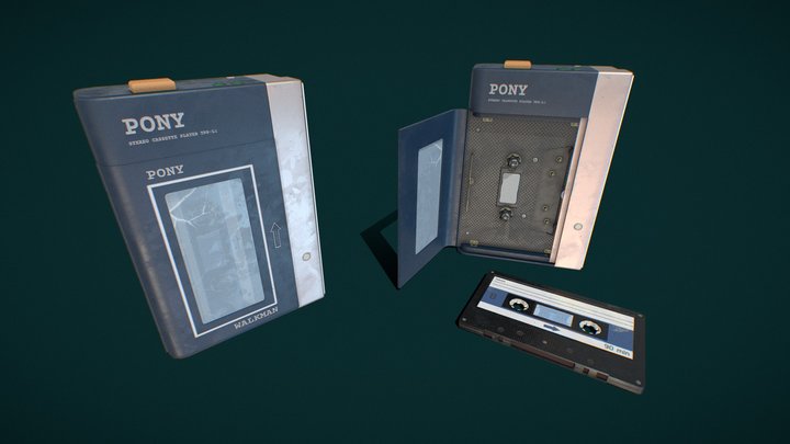Walkman 3D models - Sketchfab