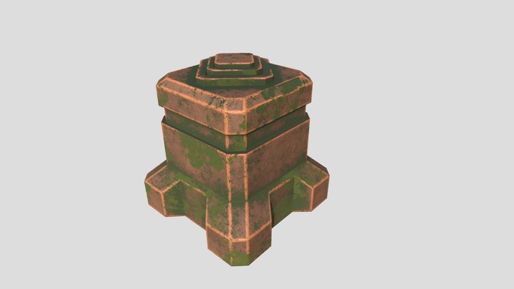 Small decoraton block 3D Model