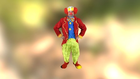 clown 2 3D Model
