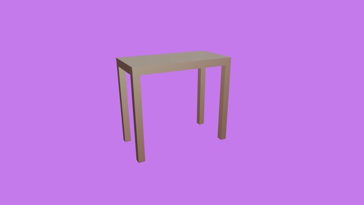 634230048 Table Model 3D Model