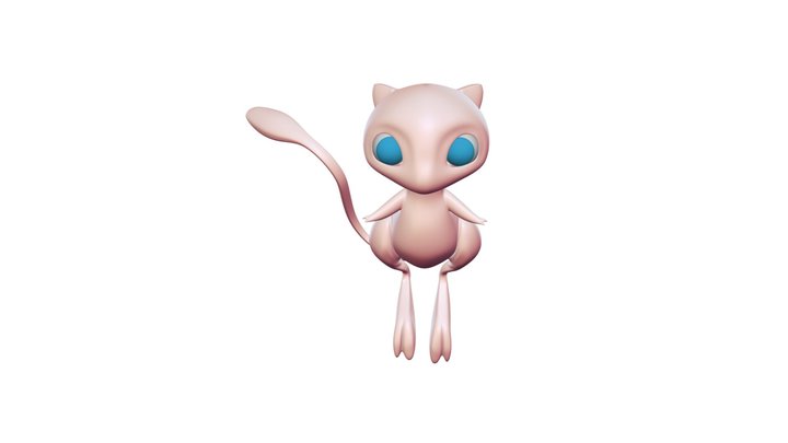 Pokemon - Mew 3D Model