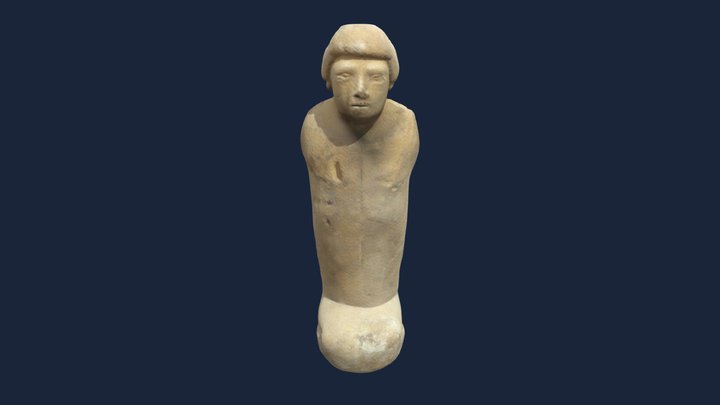 Execration figurine 3D Model