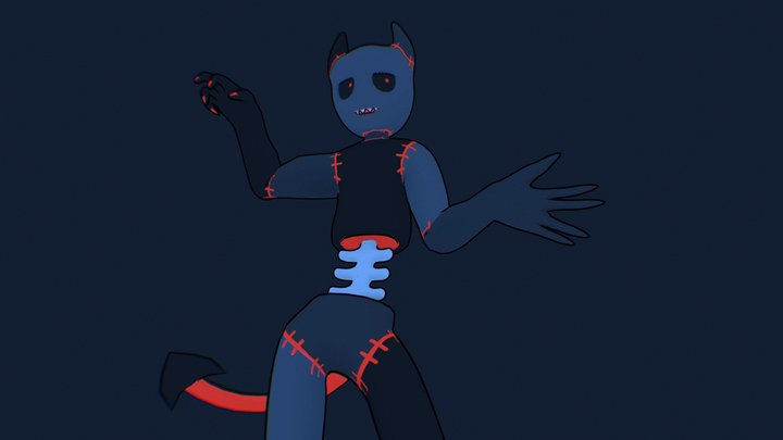 devil 3D Model