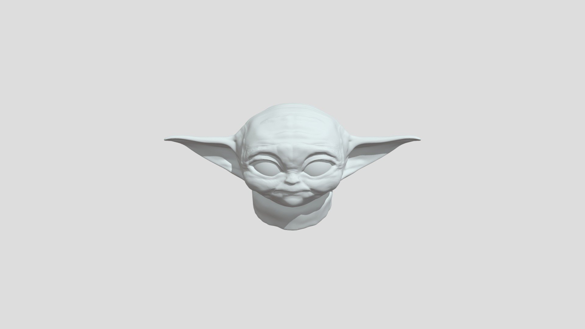Baby Yoda WIP - Download Free 3D model by Gavin Lopes (@gavin.l.lopes ...