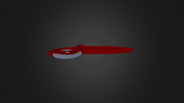 Pizza Cutter 3D Model
