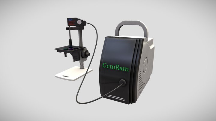 espectrometro 3D Model