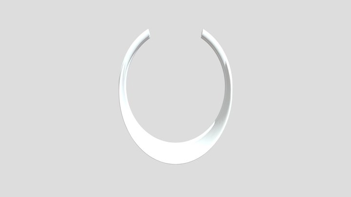 Simple Tiara Tall 3D Model