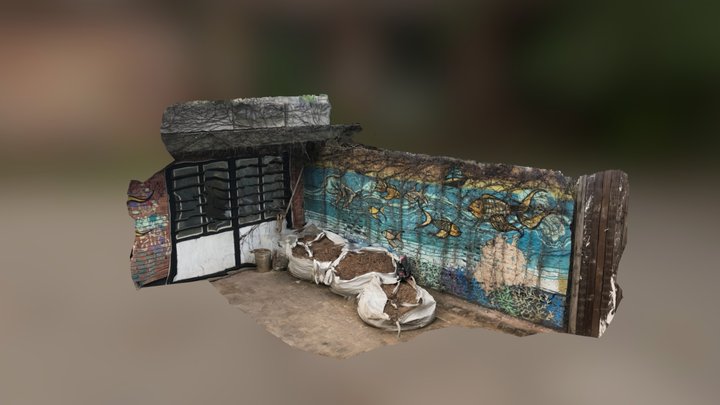 Mural - Dolores Benvenuto - TAZ 3D Model