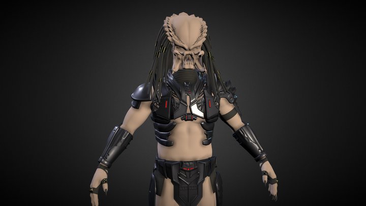 Borg Predator 3D Model