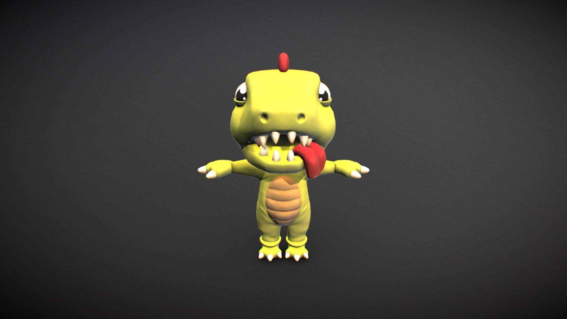 Dino Suit - 3D model by Raúl (@IDMONI) [49f5223] - Sketchfab