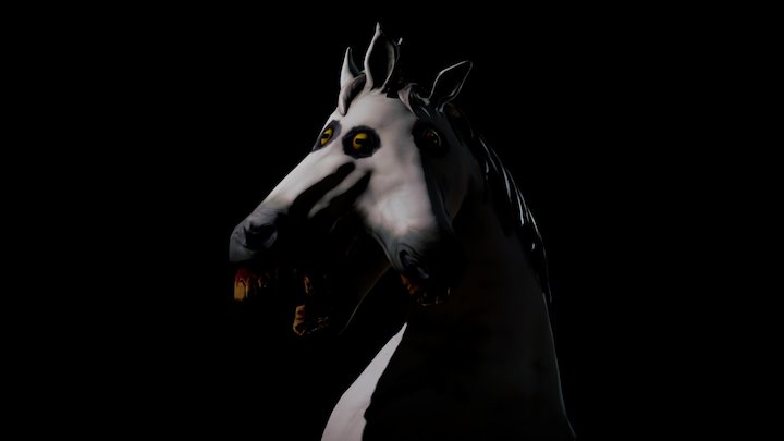 Eldrtich Horse 3D Model