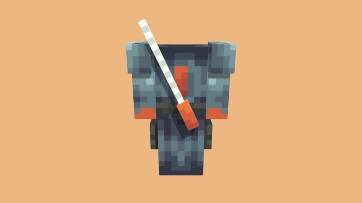 Deathstroke Costume 3D Model