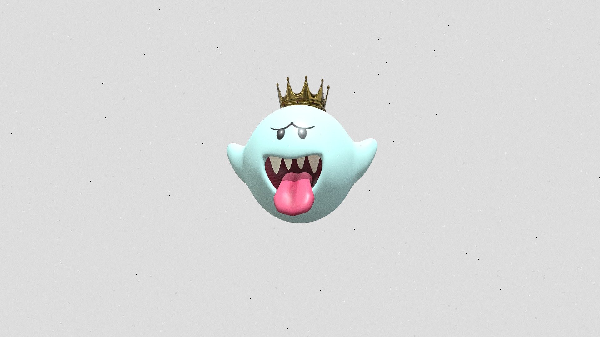 King Boo - Download Free 3D model by matiasvergara12 (@matiasvergara ...