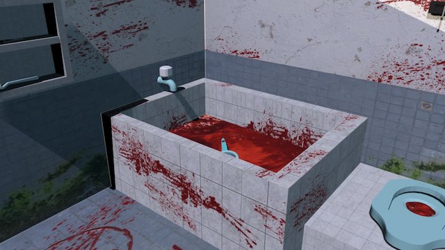 Bathroom Worst Nightmare 3D Model