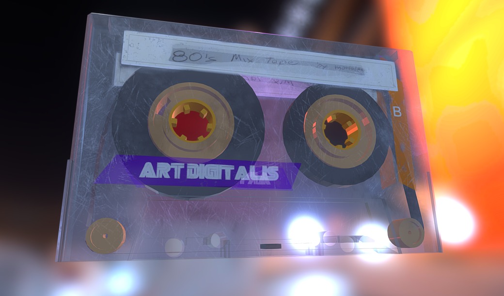 Audio Cassette Art Digitalis