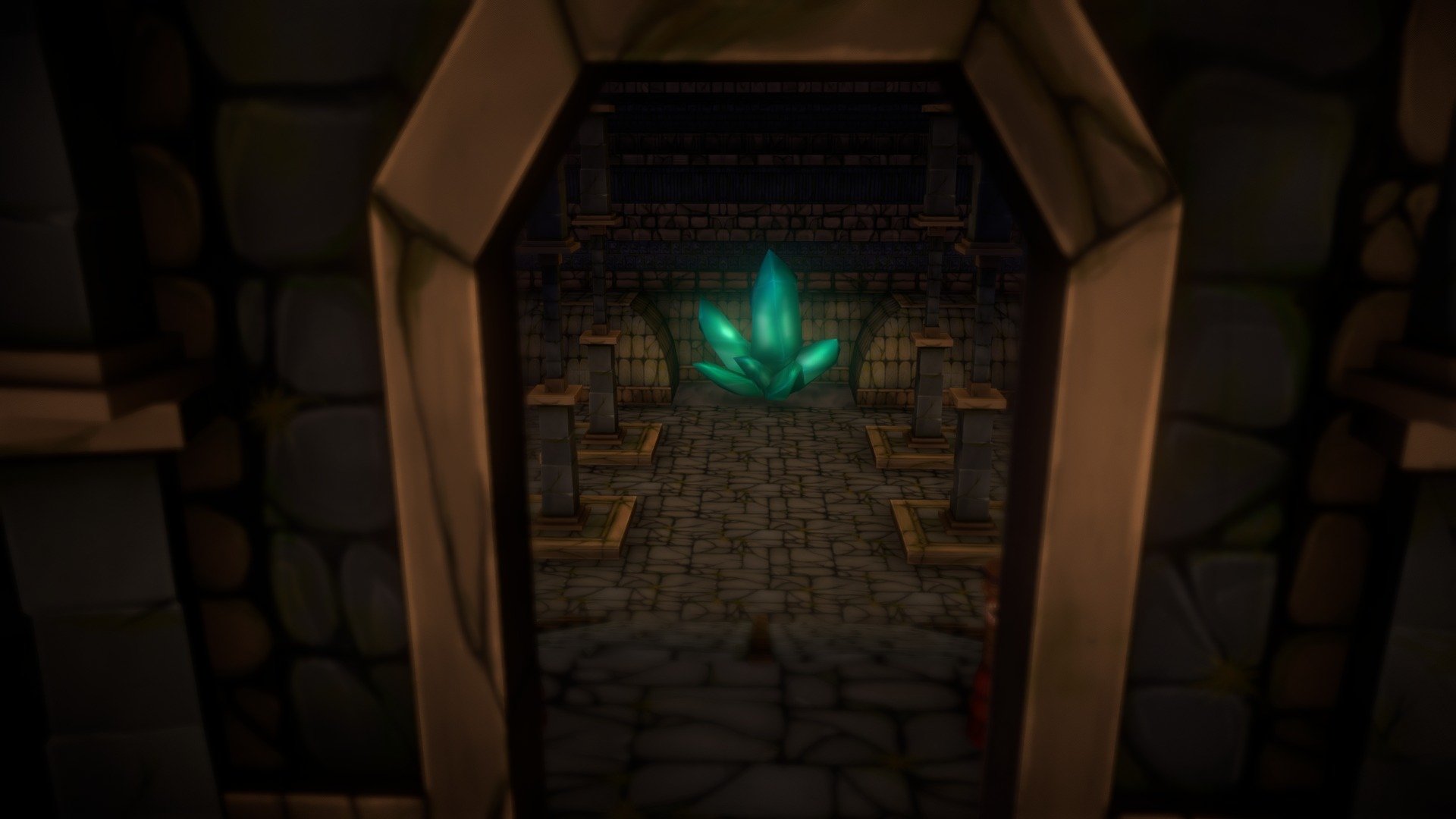 Ancient overgrown temple — Sketchfab embed 3D viewer