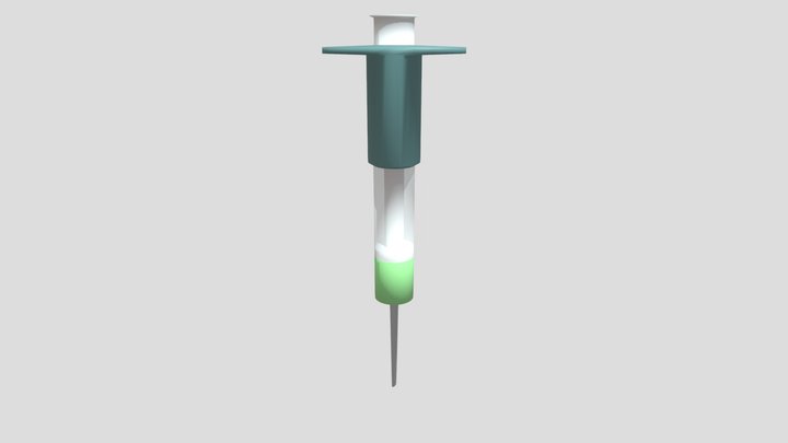 Syringe 3 3D Model