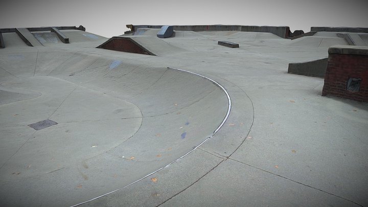 Full Skate park 3D Lexington, KY 3D Model