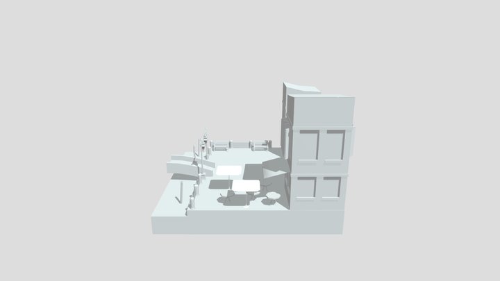 Cityscene 3D Model