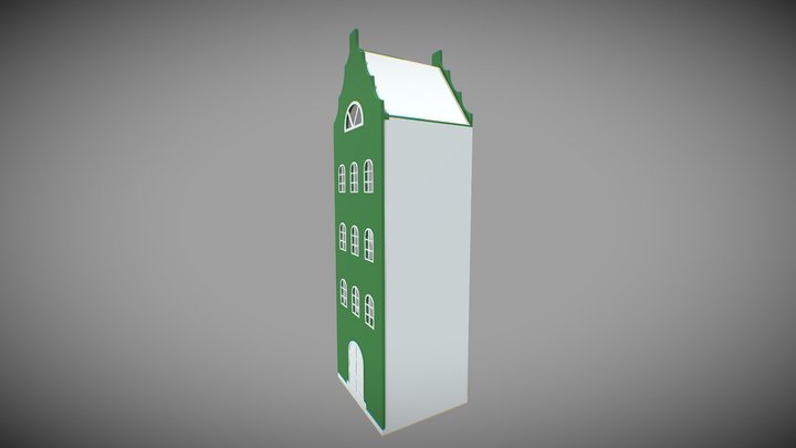 Cupboard (Amsterdam collection) 3D Model