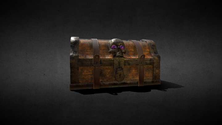 Pirate Chest 3D Model