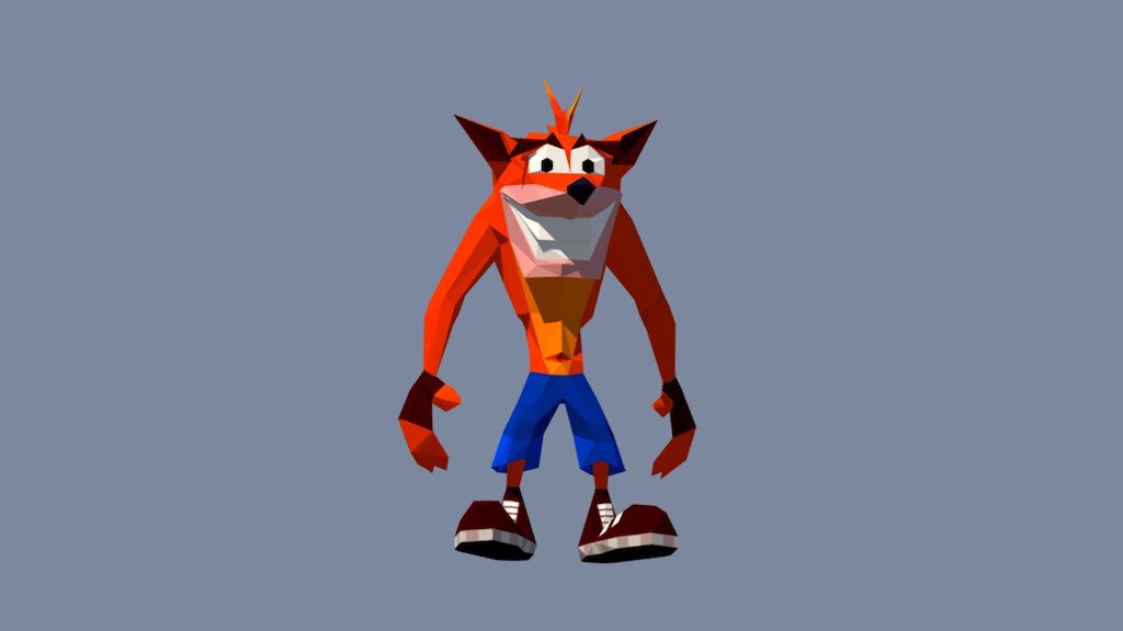 Crash Bandicoot - 3D model by ZanDaGames [49fcbcb] - Sketchfab