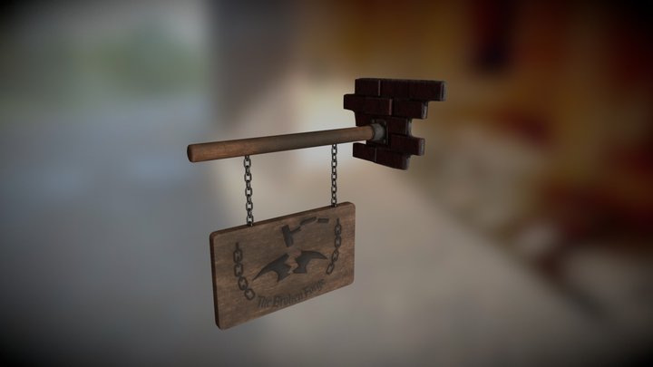 The Broken Forge 3D Model