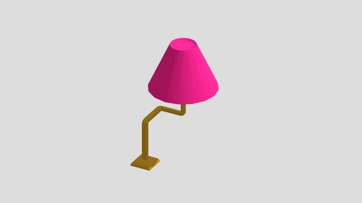 Floor lamp (Low Poly)