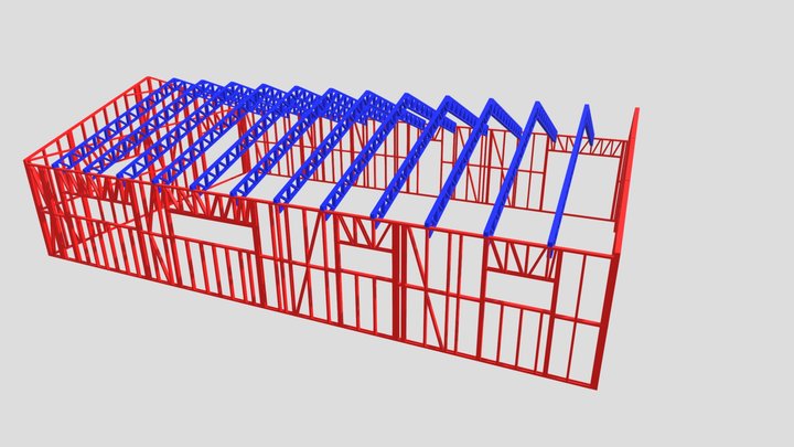 W 3D Model