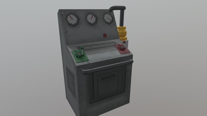 Control Panel 3D Model
