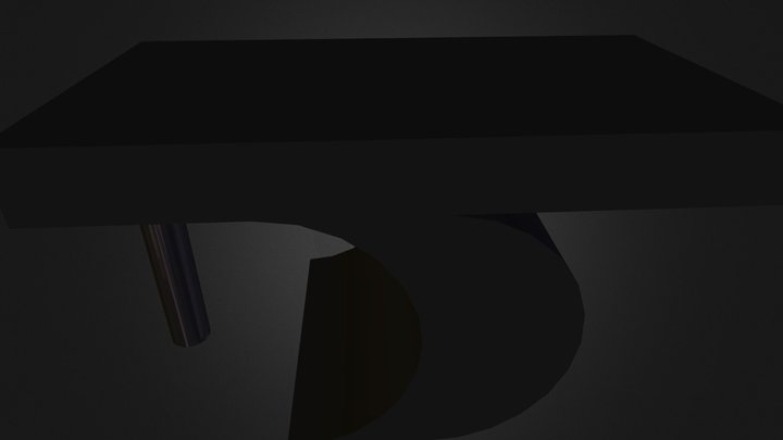 Entrance Table.dae 3D Model