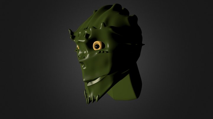 Great Lizard Men 3D Model