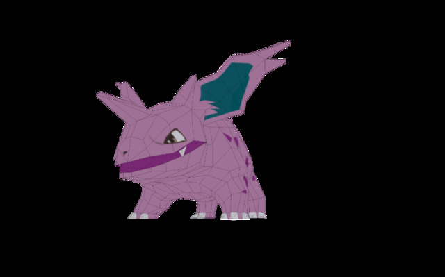 033 Nidorino 3D Model