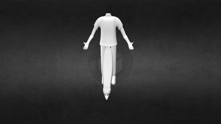 homem jiboia(python man) 3D Model