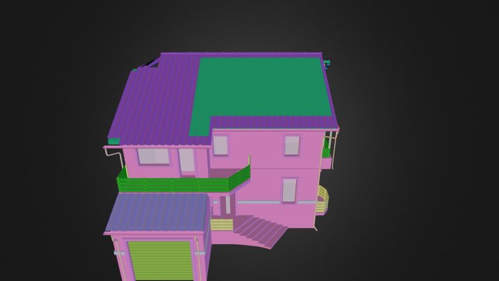 house.3DS 3D Model